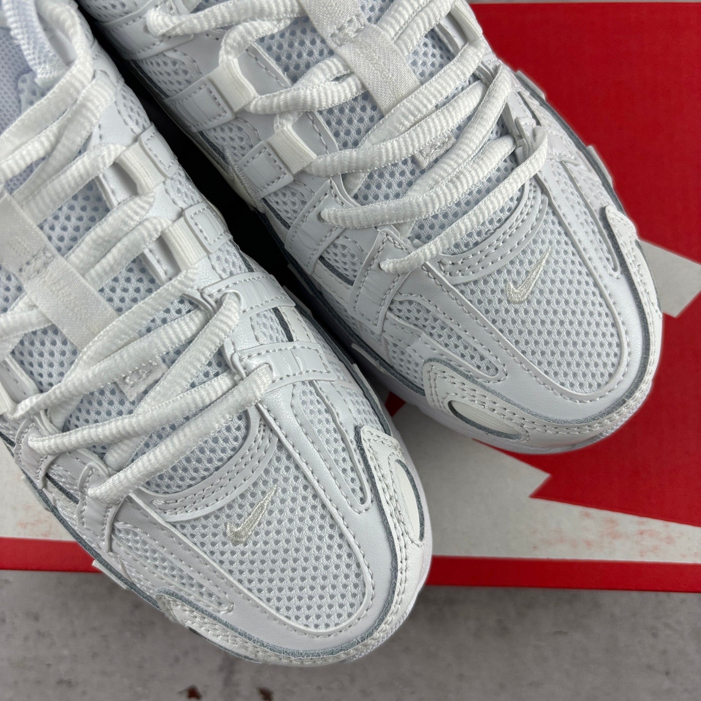 Nike P-6000 White Platinum