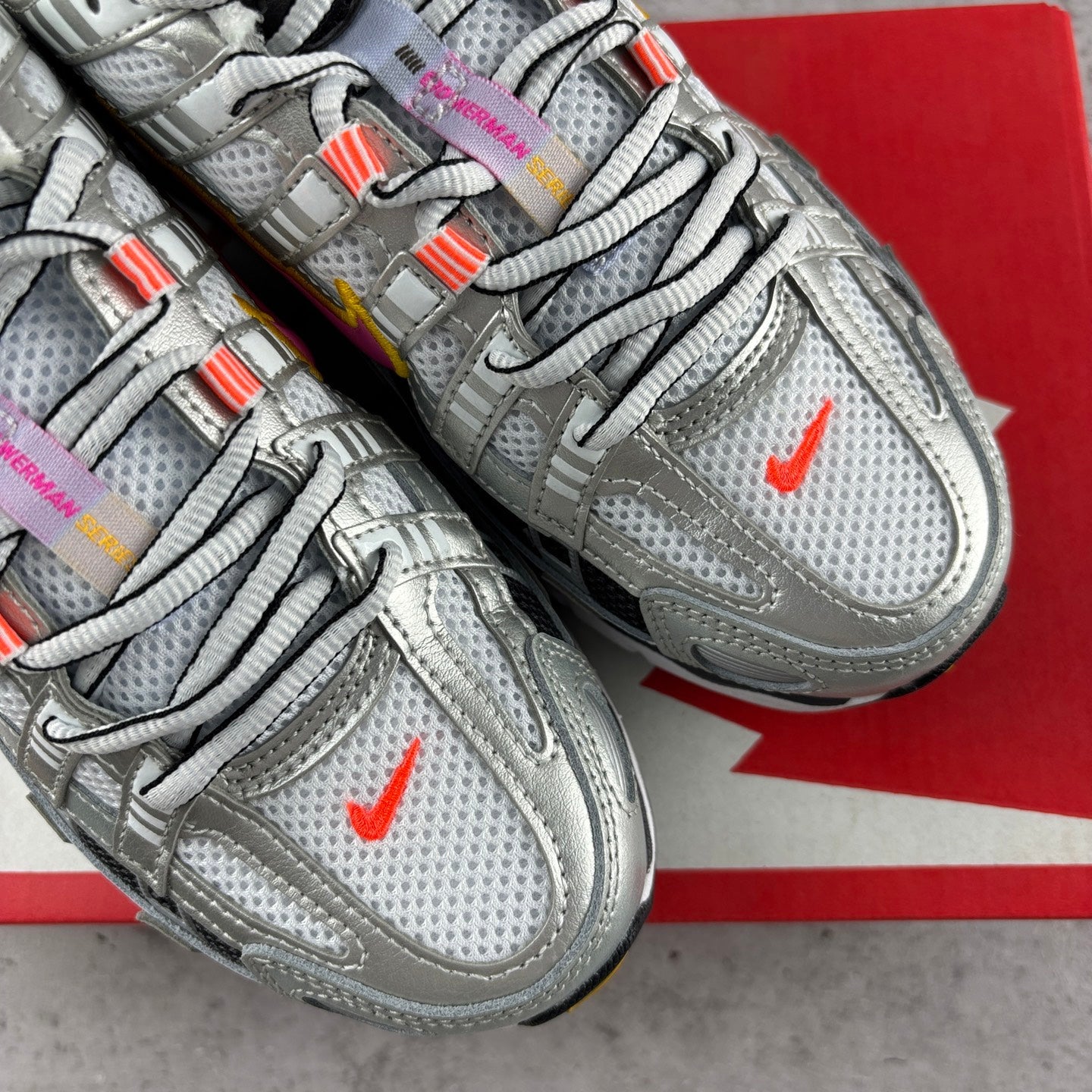 Nike P-6000 White Laser Fuchsia