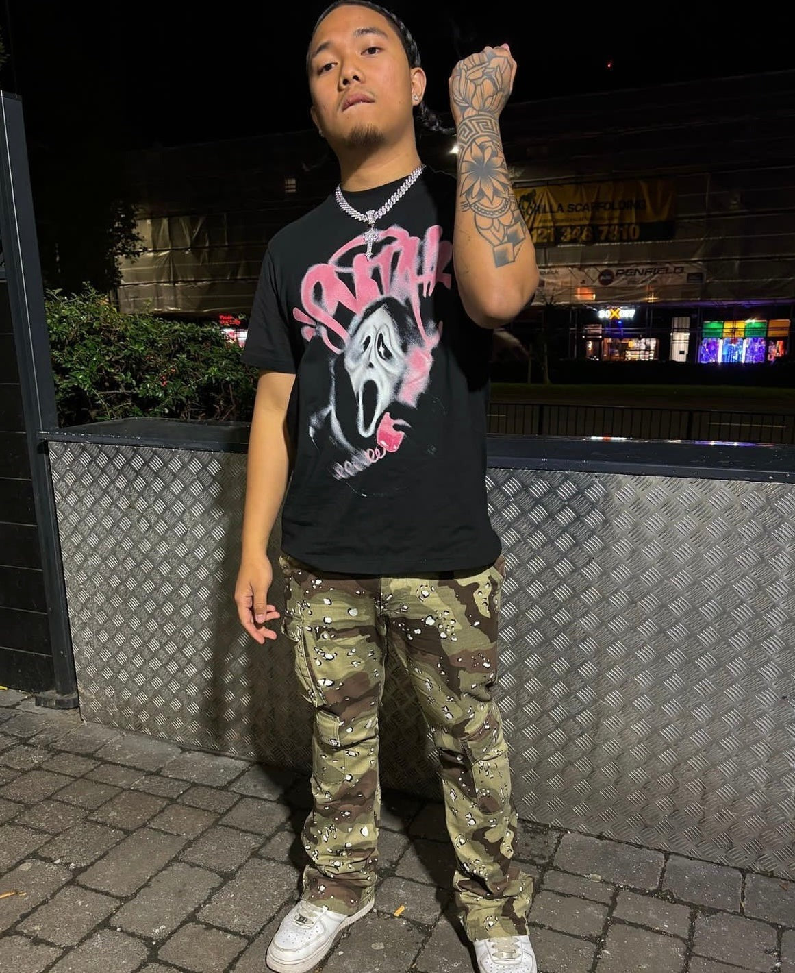 Syna World Scream Tee - (BLACK)
