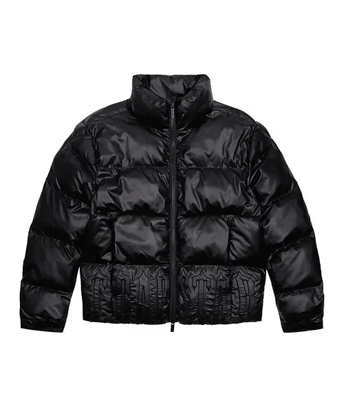 Trapstar Irongate Embossed Puffer Jacket - (BLACK)