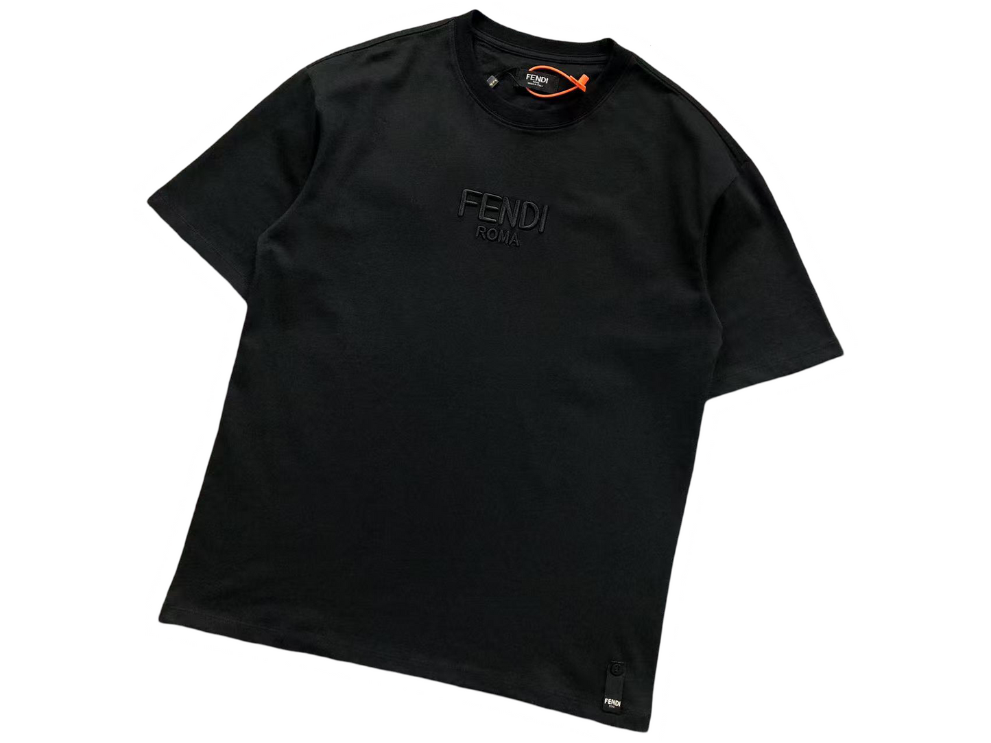 Fendi Roma Tee - (BLACK)