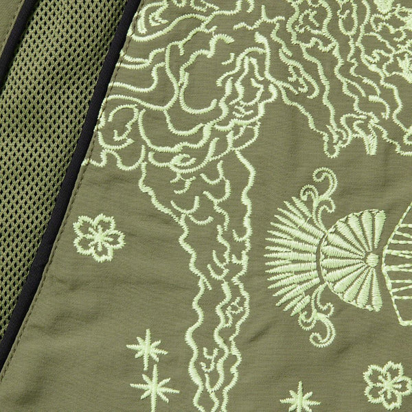 Supreme AOI Glow-In-The-Dark Shell Suit Jacket - (KHAKI)