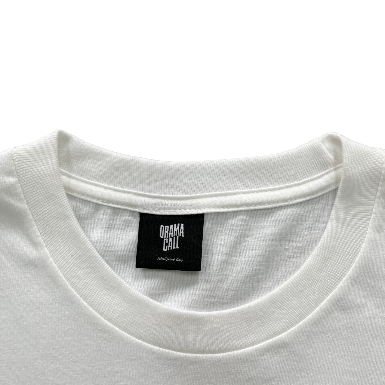 Drama Call Classic Tee White/Purple