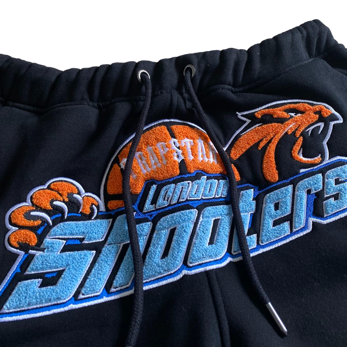 Trapstar Shooters Hoodie Tracksuit - (BLACK/ORANGE)