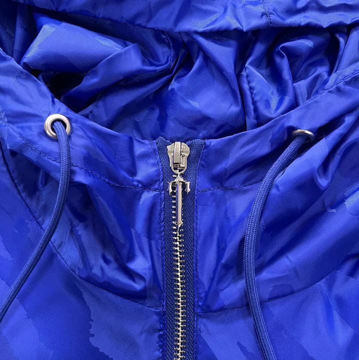 Trapstar Irongate T Jacquard Windbreaker Jacket - (DAZZLING BLUE)