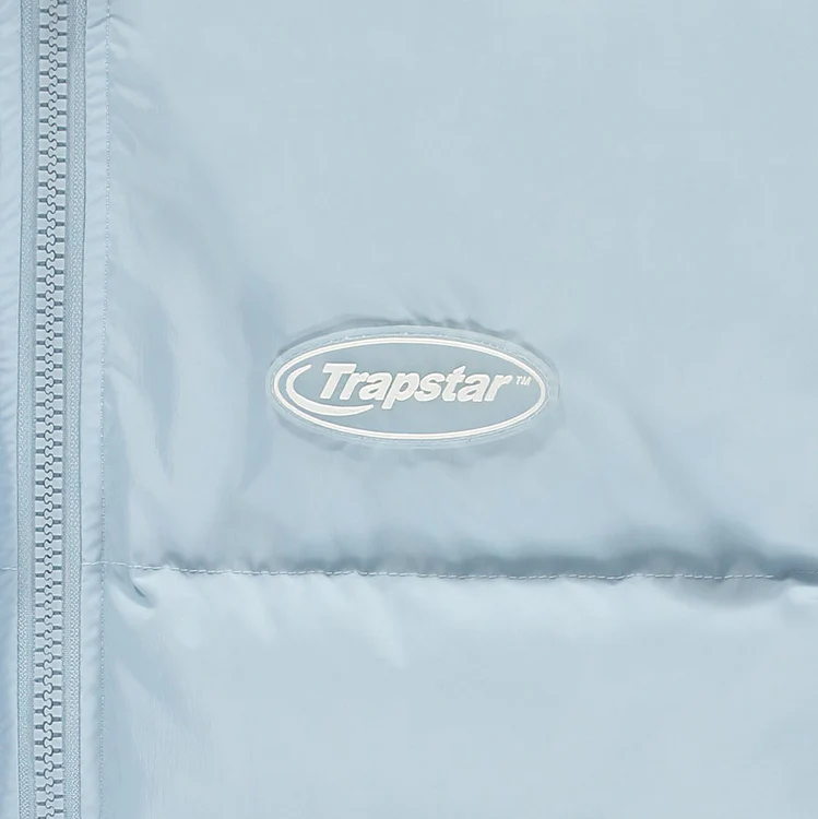 Trapstar Hyperdrive Detachable Hooded Puffer Jacket - (ICE BLUE)