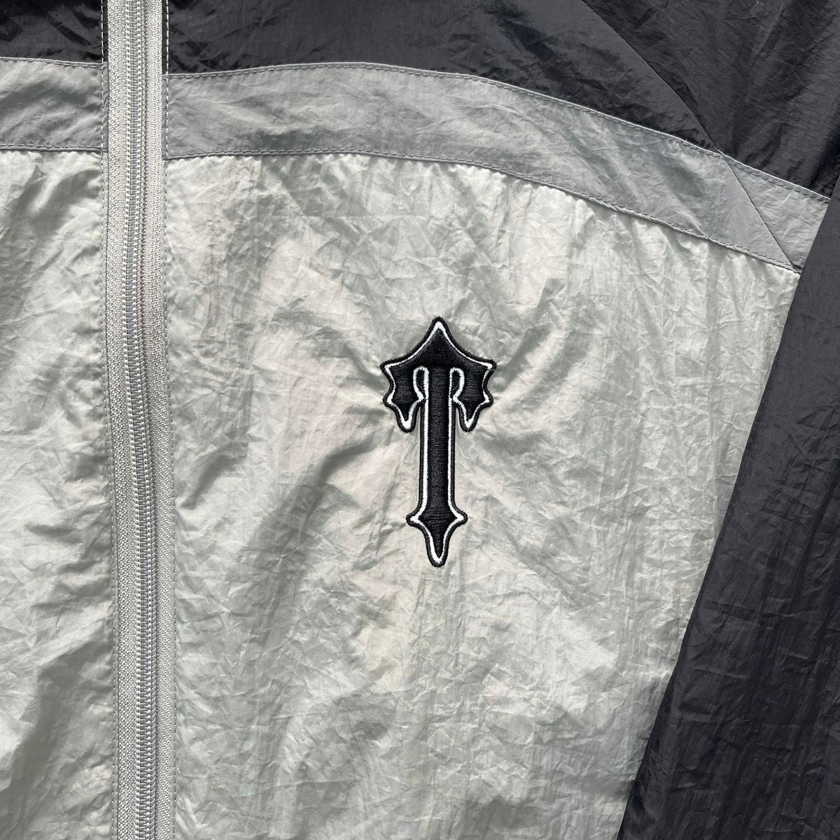 Trapstar Irongate T Shell Suit - (GREY/BLACK)