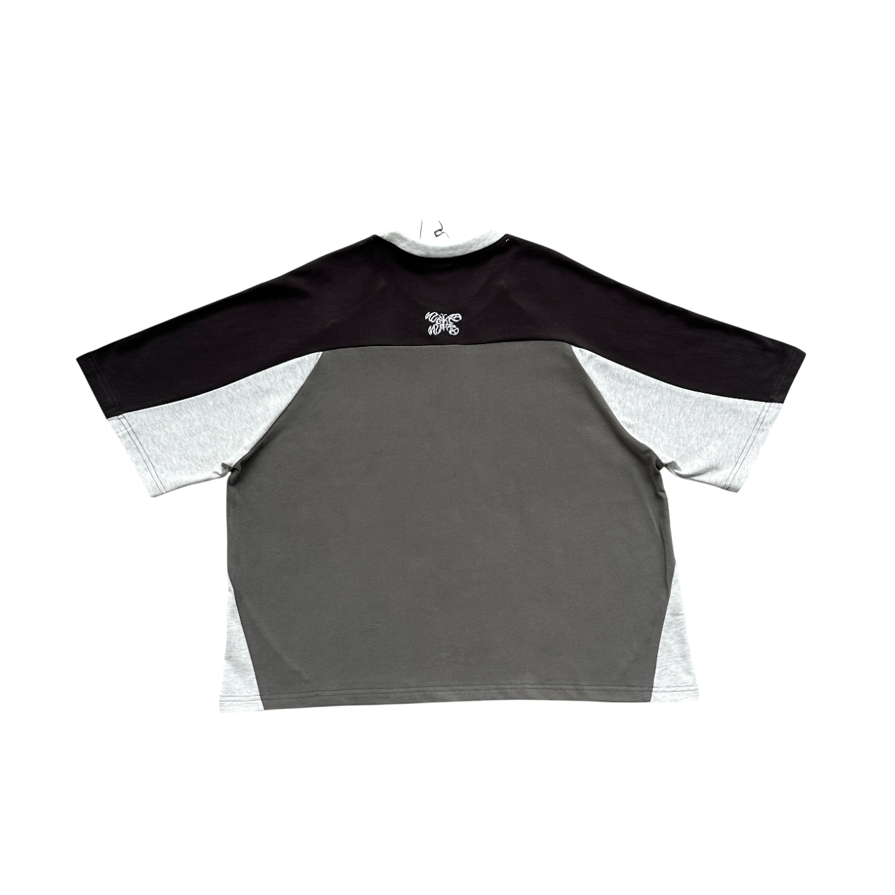 Mertra Spliced Tee - (BLACK/BROWN/GREY)