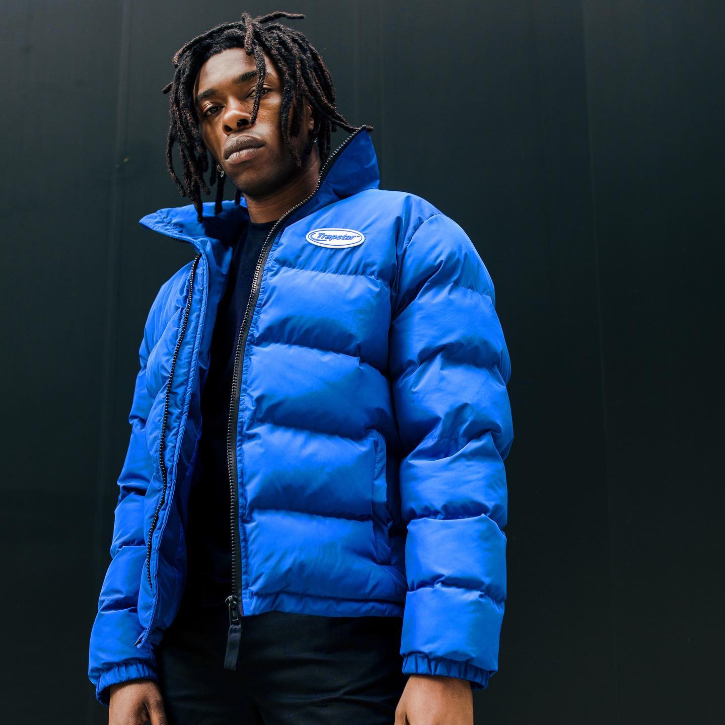Trapstar Hyperdrive Puffer Jacket 2.0 - (BLUE/WHITE)