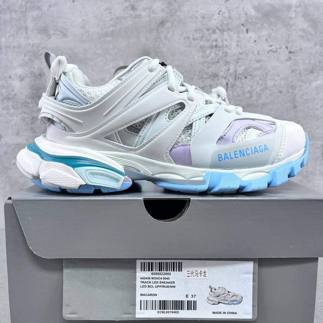Balenciaga Track 3.0 - (WHITE/PINK/BLUE)