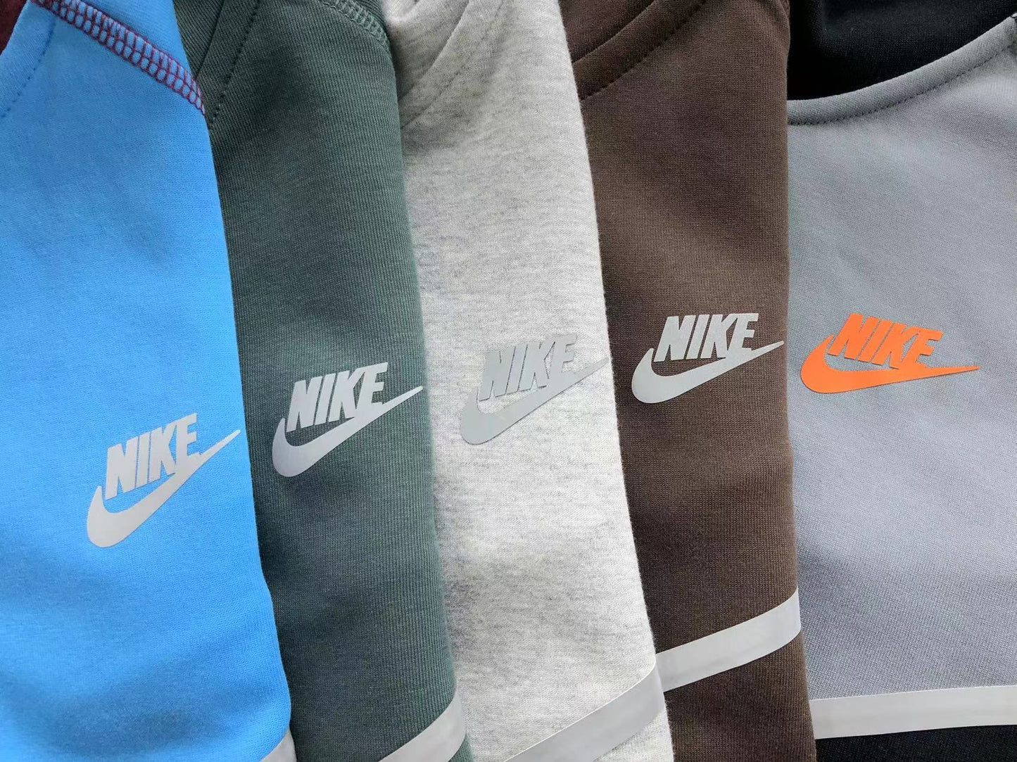 Nike Tech Fleece 2025 Zip Hoodie Burgundy/Blue