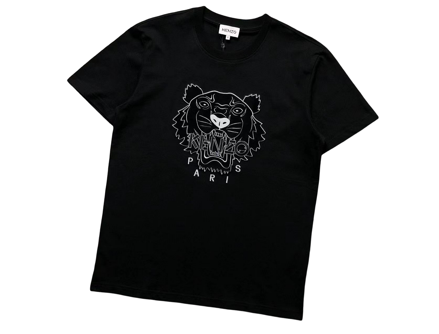 KENZO Tiger Waffle Tee - (BLACK)
