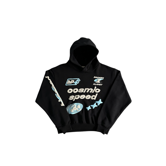 Broken Planet Cosmic Speed Hoodie - (BLACK)
