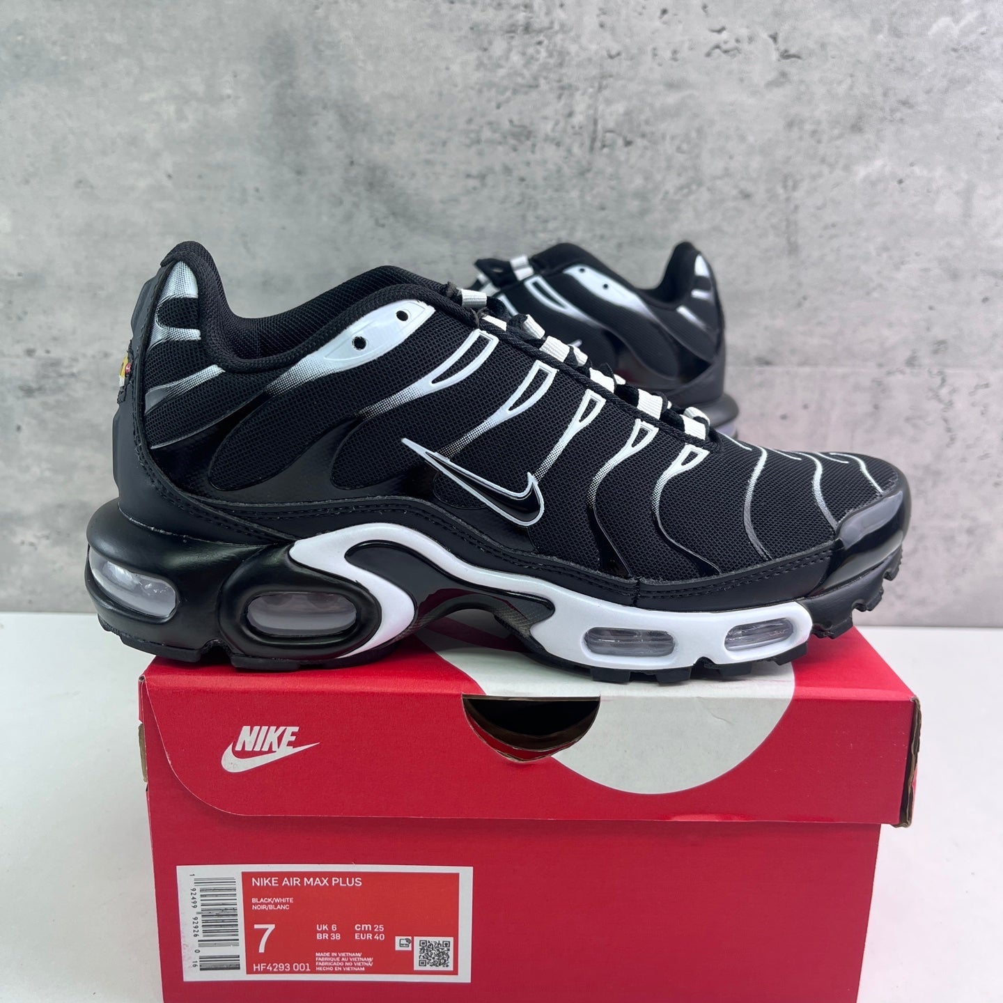 Nike Air Max Plus TN Black White