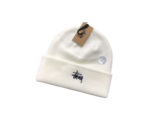 Stussy Classic Beanie - (WHITE)