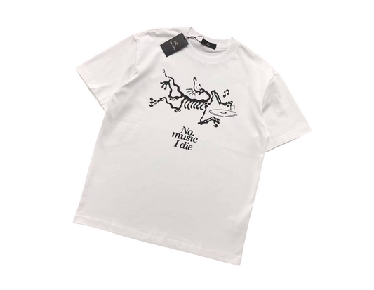 Arc'teryx No Music I Die Tee - (WHITE)
