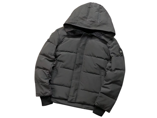 Canada Goose MacMillan Parka - (GREY/BLACK)