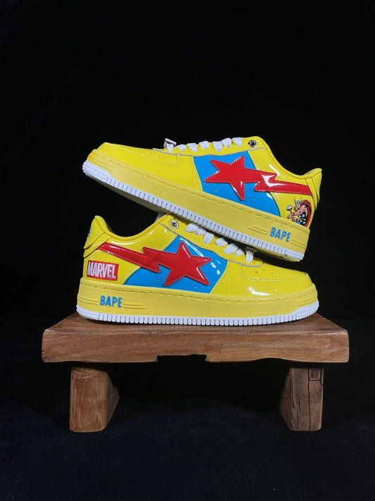A Bathing Ape Bapesta Marvel Edition - (THOR)