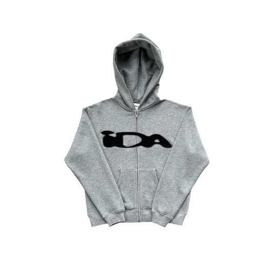 IDA Valentine Zip Hoodie Grey