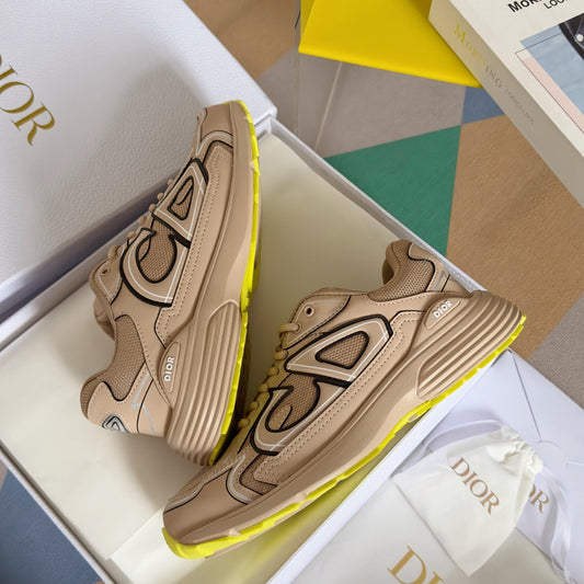 Dior B30 Beige/Neon Yellow