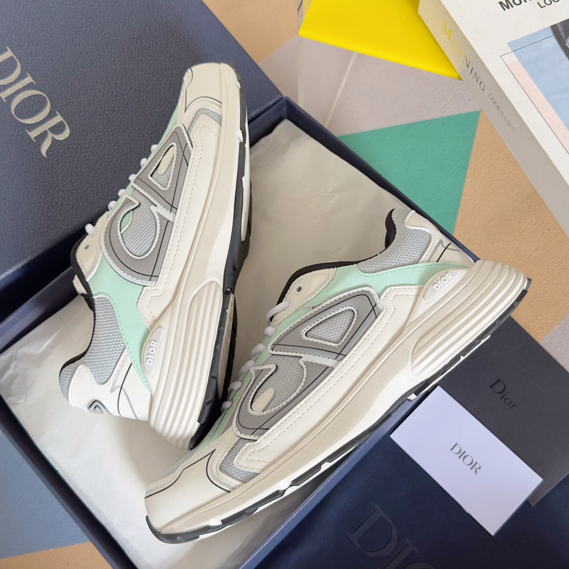 Dior B30 Mint/Grey