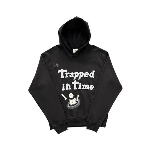 Broken Planet Trapped In Time Hoodie - (BLACK)