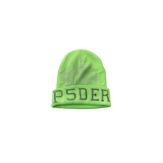 Sp5der Web Beanie - (GREEN)