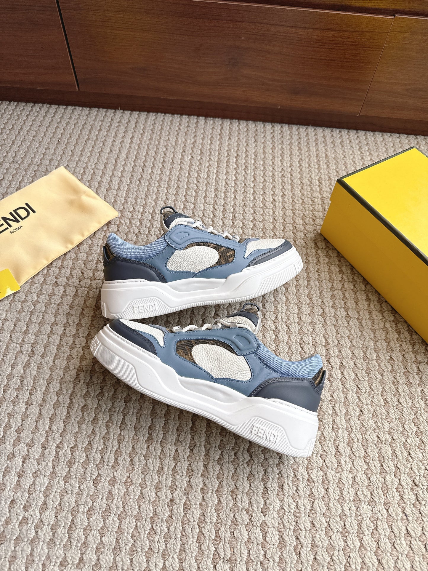 Fendi Force Blue White