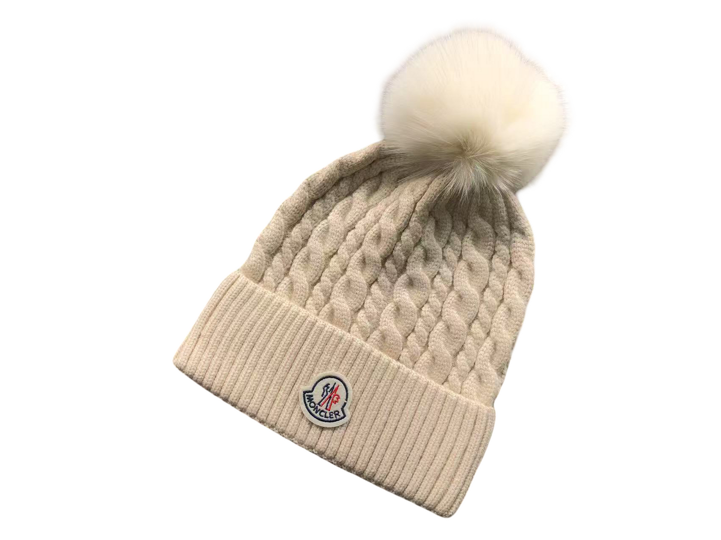 Moncler Pom-pom Beanie - (CREAM)