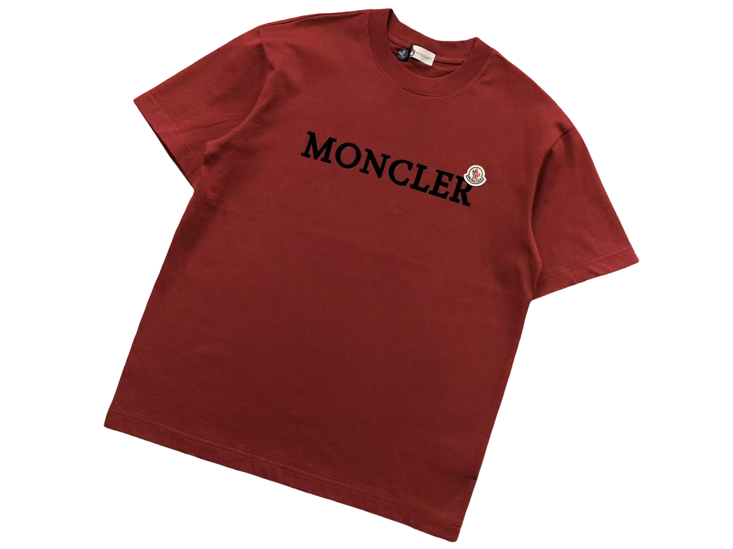 Moncler Logo Tee - (RED)