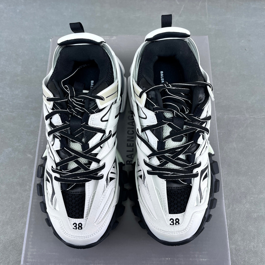 Balenciaga Track 3.0 - (WHITE/BLACK/LIGHT GREY)