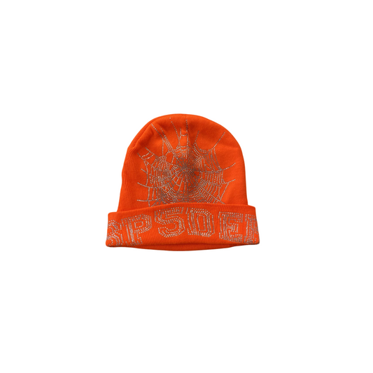 Sp5der Web Beanie - (ORANGE)