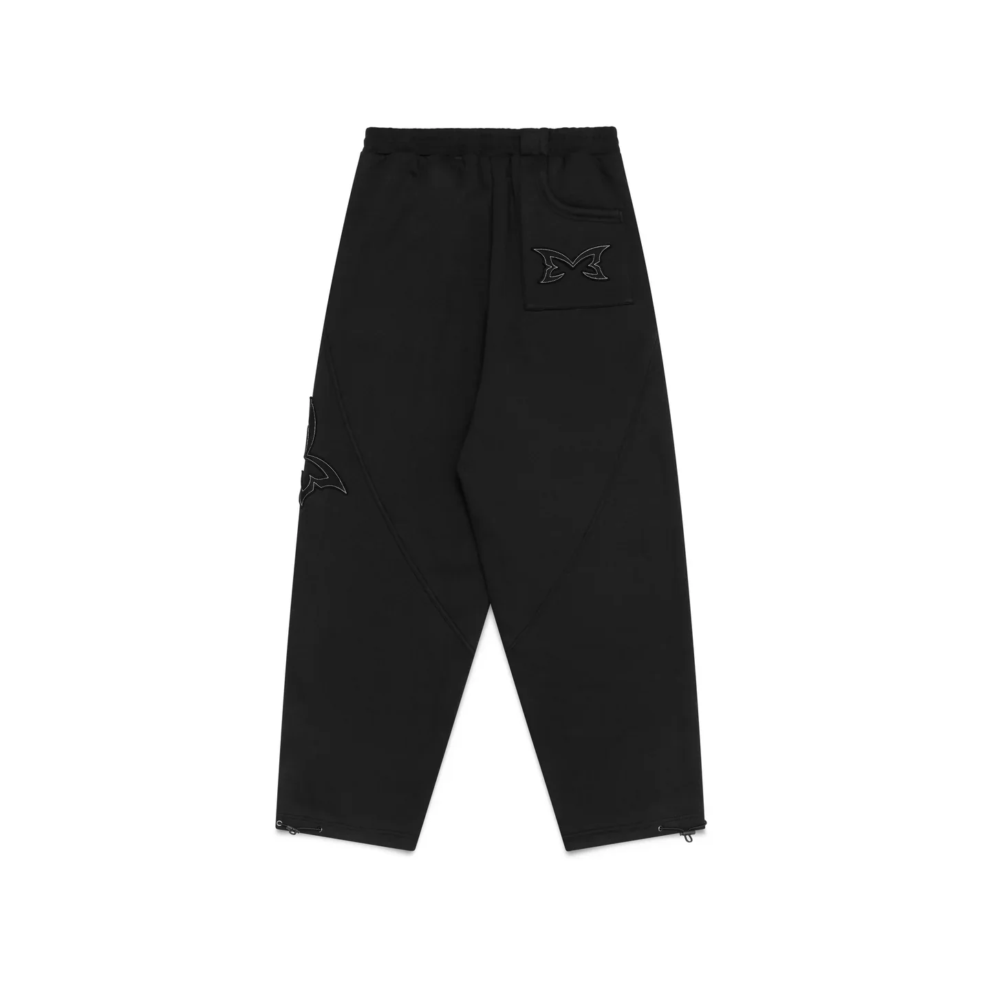 MERTRA Reverse Bigstep Jogging Black