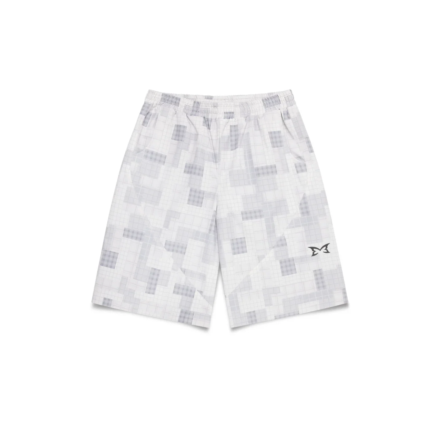 MERTRA Plaid Shorts Grey