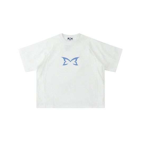MERTRA Layered Mesh Jersey White