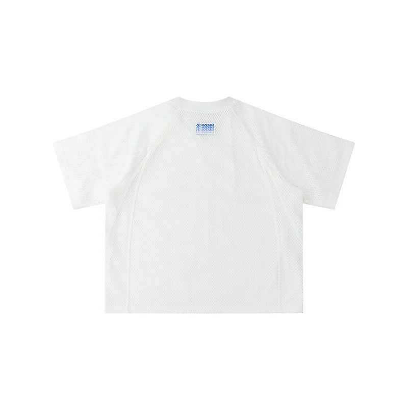 MERTRA Layered Mesh Jersey White