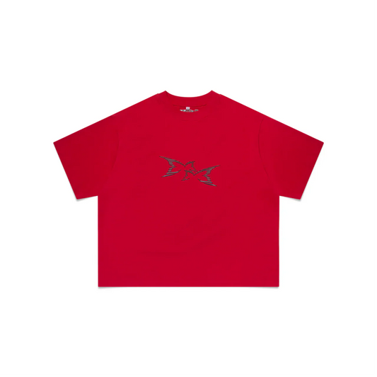 MERTRA 3D Logo Tee Red