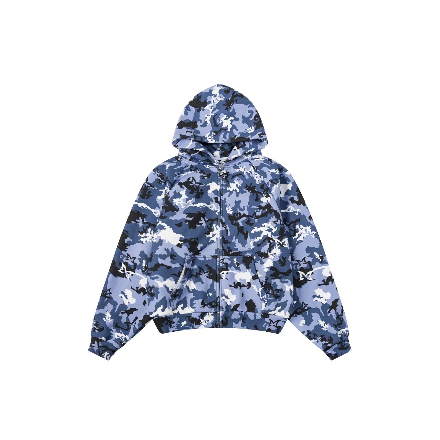 MERTRA Terrain Zip Hoodie Blue