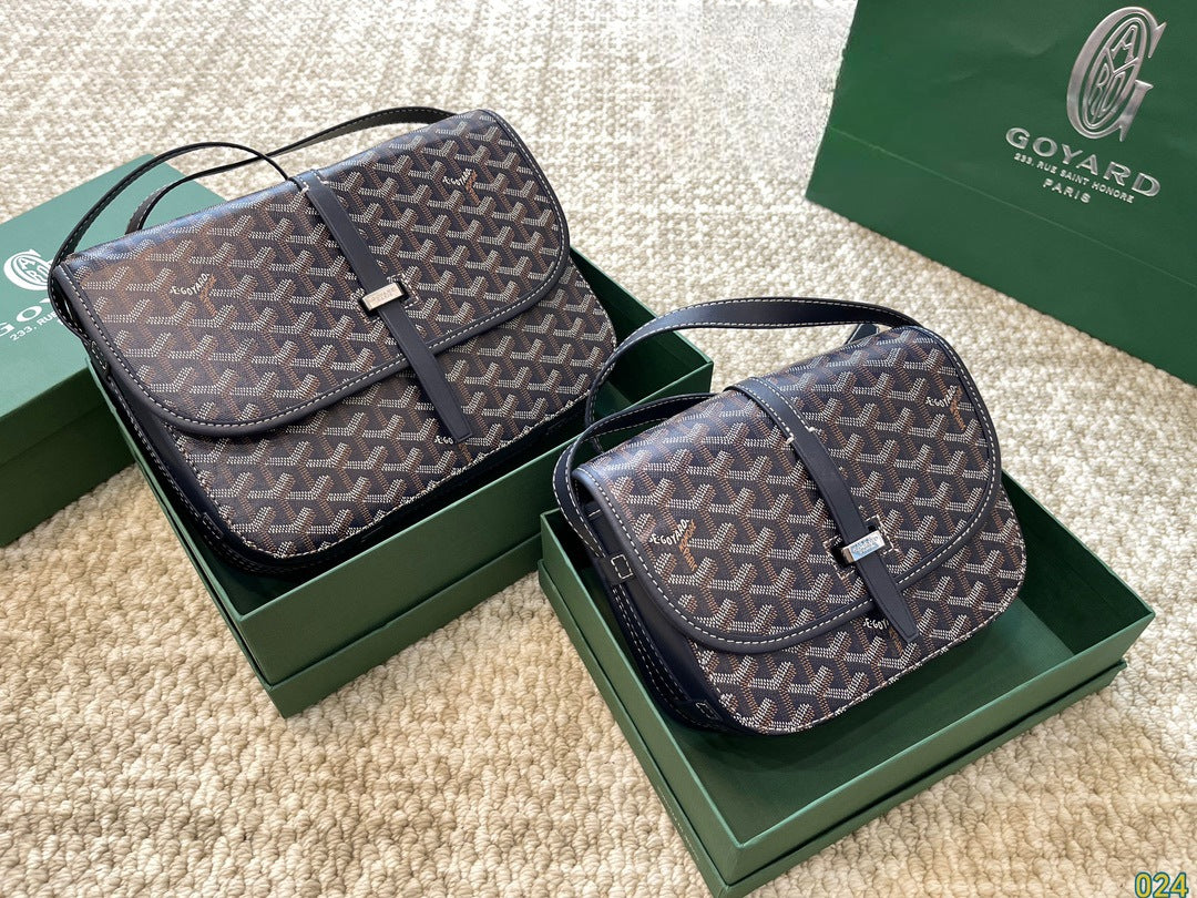 Goyard Belvedere Bag Black Brown