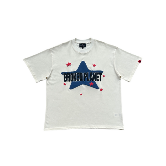 Broken Planet Star Tee - (VANILLA)