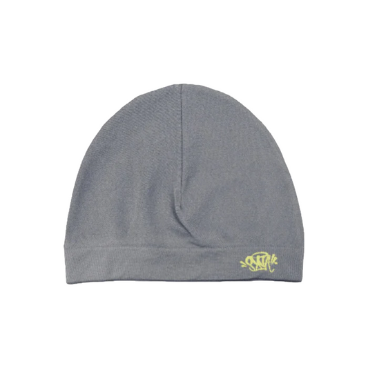 Syna Skull Hat - (GREY/LIME)