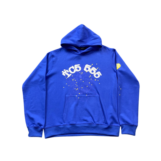 Sp5der TC Hoodie - (BLUE)