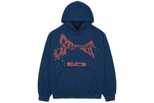Sp5der Adult Hoodie - (NAVY)
