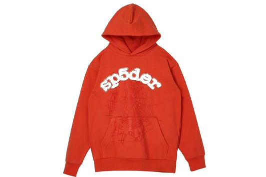 Sp5der Websuit Hoodie - (ORANGE)