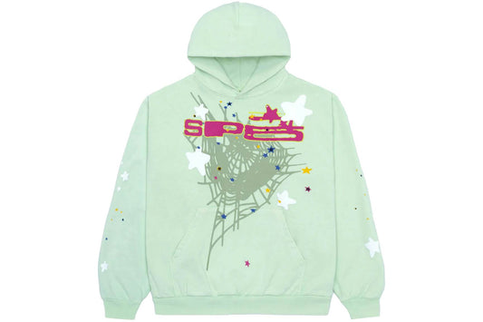 Sp5der SP5 Hoodie - (MINT)