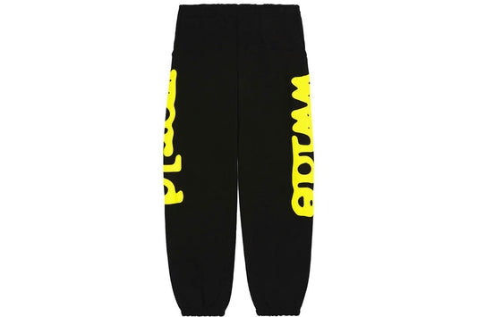 Sp5der Beluga Jogging - (ONYX/YELLOW)