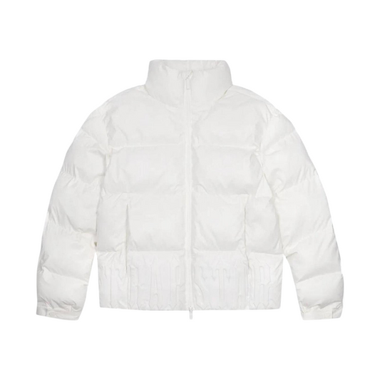 Trapstar Irongate Embossed Puffer Jacket - (WHITE)