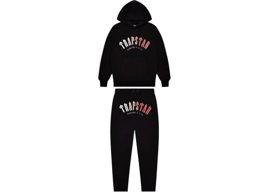 Trapstar Irongate Arch Gel Tracksuit - (BLACK/RED)