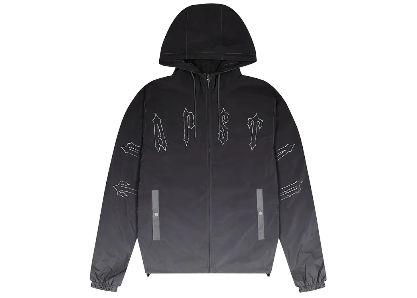Trapstar Irongate Windbreaker Jacket - (BLACK GRADIENT)