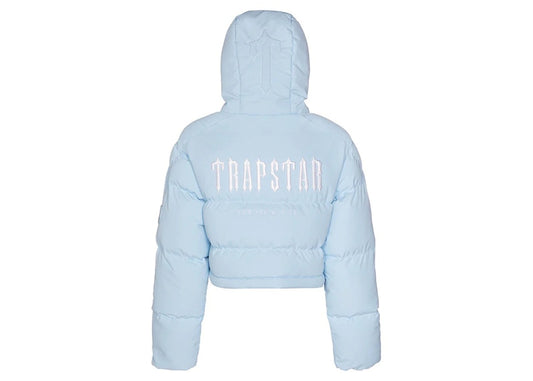 Trapstar Women's Decoded 2.0 Puffer Jacket - (ICE BLUE)